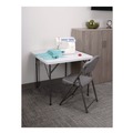 Office Furniture & Lighting | Iceberg 64037 Rough n Ready 18 in. Seat Height Commercial Folding Chair Supports Up to 350 lb - Charcoal Seat/Back/Charcoal Base (4/Pack) image number 6