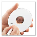 Office Electronics & Batteries | Verbatim 94712 700 MB/80 min 52x CD-R Recordable Disc - White (100/Pack) image number 2