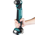 Right Angle Drills | Makita AD04R1 12V max CXT Lithium-Ion 3/8 in. Cordless Right Angle Drill Kit (2 Ah) image number 6