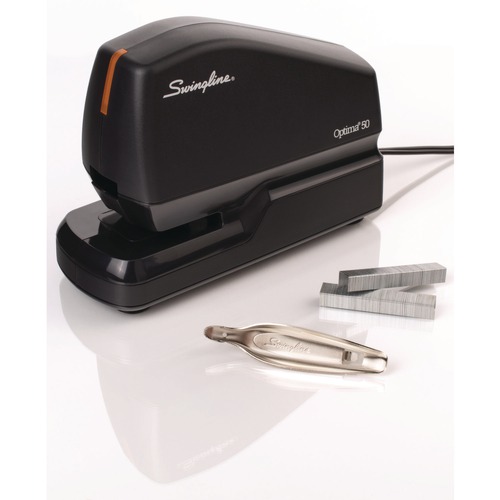 Office Jansan | Swingline S7048209B 45-Sheet Capacity Optima 45 Electric Stapler - Silver/Gray image number 0