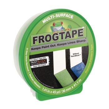 Duck FrogTape 1.41 in. x 45 yards Multi-Surface Painting Tape - Green (1-Roll)
