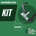 Metabo HPT N5010ABM 2 in. 15.5-Gauge 1/2 in. Crown Pneumatic Pro Flooring Stapler image number 1