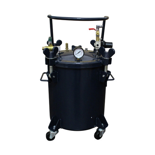 Portable Air Compressors | California Air Tools CAT-365C 5 Gallon 80 PSI Oil-Free Vertical Dolly Pressure Pot image number 0
