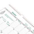 Calendars & Planners | Brownline C171103 12-Month (Jan to Dec): 2026 12 in. x 17 in. EcoLogix Artwork Monthly Wall Calendar - White/Green Sheets image number 4