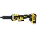 Die Grinders | Dewalt DCG426M2 20V MAX Brushless Lithium-Ion Variable Speed Cordless Die Grinder with 2 Batteries (4 Ah) image number 1