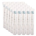 Cutlery | Dart 32AJ20H 32 oz. Horizon Hot/Cold Foam Drinking Cups - Teal/White (400/Carton) image number 2