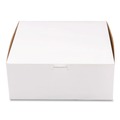 Labor Day Sale! Save $30 off $199! | SCT SCH 0973 10 in. x 10 in. x 4 in. Non-Window Paper Bakery Boxes - White (100/Carton) image number 2