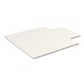 Cleaning & Janitorial Supplies | Deflecto CM2G232OCB 45 in. x 53 in. Oceanmat Hard Floor Lipped Chair Mat - Clear image number 0