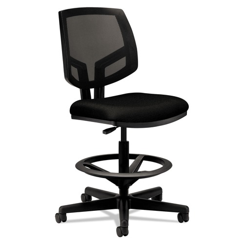 Volt Series Mesh Back Adjustable Task Stool, Supports Up to 275 lb, 22.88