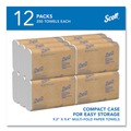 Paper Towels and Napkins | Scott 03650 9.2 in. x 9.4 in. Multi-Fold Towels - White (3000/Carton) image number 2