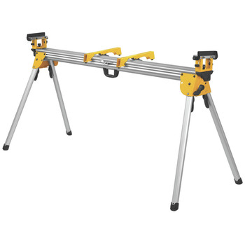 MITER SAW ACCESSORIES | Dewalt DWX723 9 in. x 151 in. x 32 in. Heavy Duty Miter saw Stand - Silver