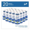 Cleaning & Janitorial Supplies | Scott 41482 1-Ply 11 in. x 8.75 in. Kitchen Roll Towels - White (128/Roll 20 Rolls/Carton) image number 2