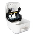 Paper Towel Holders | San Jamar T1470WHCL Smart System iQ Sensor 16.5 in. x 9.75 in. x 12 in. Cordless Towel Dispenser - White/Clear (Tool Only) image number 4