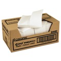 Paper Towels and Napkins | Chicopee 8481 13 in. x 15 in. Z Fold Durawipe Shop Towels - White (100/Carton) image number 0