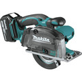 Circular Saws | Makita XSC03T 18V LXT Lithium-Ion Cordless 5-3/8 in. Metal Cutting Saw Kit with Electric Brake and Chip Collector (5 Ah) image number 1