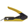Electrical Crimpers | Klein Tools VDV226-005 Compact Data Cable Crimper for Pass-Thru RJ45 Connectors image number 1