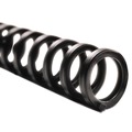 Office Jansan | GBC 2514517 ProClick 5/8 in. Diameter 110 Sheet Capacity Easy Edit Spines - Black (100/Box) image number 0