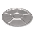Labor Day Sale! Save $30 off $199! | Handi-Foil HFA 4018100 18 in. x 0.94 in. 6-Compartment Aluminum Lazy Susan (25/Carton) image number 3