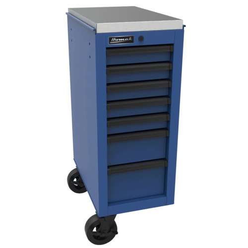  | Homak BL08014070 RS Pro 14.5 in. 7-Drawer Side Cabinet - Blue image number 0