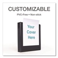 Office Jansan | Cardinal 10301 11 in. x 8.5 in. ClearVue 3-Ring 1 in. Capacity Easy Open Slant-D Ring Binder - Black image number 6