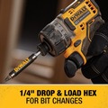 Electric Screwdrivers | Factory Reconditioned Dewalt DCF601F2R 12V MAX XTREME Lithium-Ion Brushless 1/4 in. Cordless Screwdriver Kit (2 Ah) image number 2