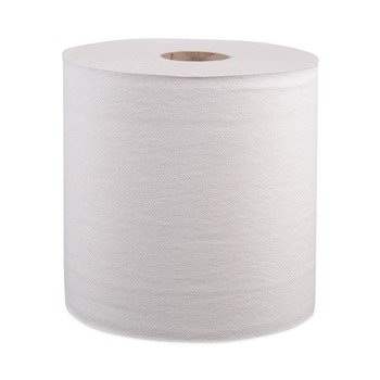Windsoft WIN12906 8 in. x 800 ft. Hardwound Roll Towels - White (6 Rolls/Carton)