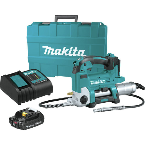 Grease Guns | Makita XPG01SR1 18V LXT Lithium-Ion Cordless Grease Gun Kit (2 Ah) image number 0