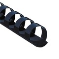 Office Jansan | Fellowes Mfg Co. 52505 3/8 in. Diameter 55 Sheet Capacity Plastic Comb Bindings - Navy Blue (100/Pack) image number 3