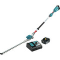 Hedge Trimmers | Makita XNU01T 18V LXT Articulating Brushless Lithium-Ion 20 in. Cordless Pole Hedge Trimmer Kit (5 Ah) image number 0