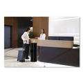 Paper & Dispensers | Gritt Commercial GRI509BLK 13.1 in. x 13.1 in. x 36 in. Floor Stand Wet Wipe Dispenser Station with 7 Gallon Built-In Trash Can - Black image number 5