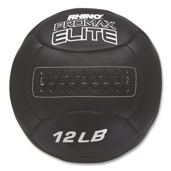Champion Sports Rhino Promax Elite 12 lbs. Medicine Ball - Black