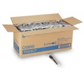 Cutlery | Dixie TH53C7 Individually Wrapped Heavyweight Polystyrene Teaspoons - Black (1000/Carton) image number 0