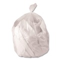 Trash Bags | Boardwalk H7450PCKR01 Low-Density Waste Can Liners 44 gal 1.3 mil 37 x 50 Clear Perforated Roll (100/Carton) image number 2