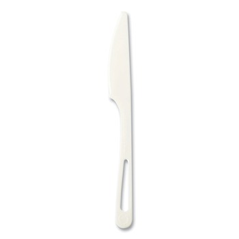 World Centric Cutlery Dispenser Plastic Knife Refills - White (10/Carton)
