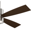 Ceiling Fans | Casablanca 59288 54 in. Bullet Brushed Nickel Ceiling Fan with Light and Wall Control image number 3