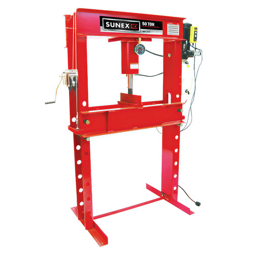 Hydraulic Shop Presses | Sunex HD 5750EP 50 Ton Electric Hydraulic Shop Press image number 0