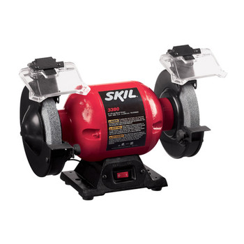 Factory Reconditioned Skil 6 in. Bench Grinder with Light
