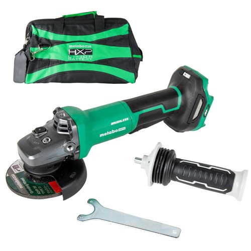 Influencers | Metabo HPT G3612DVFQ6M 36V MultiVolt Lithium-Ion Brushless Variable Speed Paddle Switch 4-1/2 in. Angle Grinder (Tool Only) image number 0