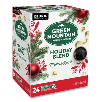 Green Mountain Coffee Medium Roast Holiday Blend K-Cups (24/Box)