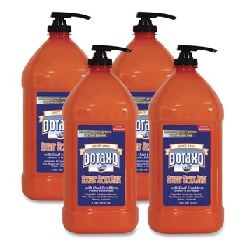 Boraxo 3 Liter Orange Heavy Duty Hand Cleaner - Citrus Scent (4/Carton)