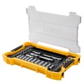 Hand Tool Sets | Dewalt DWMT45402 131-Piece 1/4 in. and 3/8 in. Mechanic Tool Set with ToughSystem 2.0 Tray and Lid image number 3