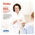 Office Jansan | WypAll KCC 35025 X50 12-1/2 in. x 10 in. 1/4 Fold Cloths - White (26/Pack, 32 Packs/Carton) image number 3