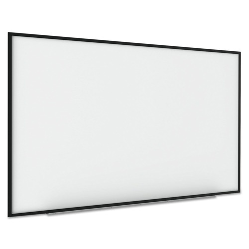  | MasterVision BI1591720 90 in. x 52.7 in. Interactive Dry Erase Board - White Porcelain Steel Surface, Black Aluminum Frame image number 0