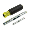 Screwdrivers | Klein Tools 32801 5-in-1 Heavy Duty Multi-Bit Screwdriver / Nut Driver image number 2