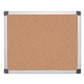 Bulletin Boards | MasterVision CA031170 24 in. x 36 in. Value Cork Bulletin Board with Aluminum Frame - Tan/Silver image number 0