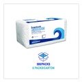 New Year New Savings! Save $25 off $150 | Boardwalk 4514 12 in. x 12 in. 1-Ply 1/4-Fold Lunch Napkins - White (6/Carton) image number 2