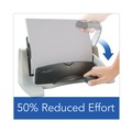 Office Jansan | Swingline A7074357B 40-Sheet LightTouch Heavy-Duty 2- to 7-Hole Punch 9/32 in. Holes - Black/Gray image number 4