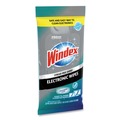 Office Jansan | Windex 319248EA 25 Wipes 1-Ply 7 in. x 10 in. Electronics Cleaner - Neutral Scent, White image number 2