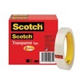 Office Jansan | Scotch 600-2P34-72 0.75 in. x 72 yds. 3 in. Core Transparent Tape (2/Pack) image number 0