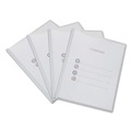Mothers Day Sale! Save an Extra 10% off your order | Universal UNV20564 Clear View Report Cover with Slide-on Binder Bar - Clear (25/Pack) image number 1